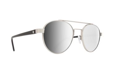 Image of Spy Optic Deco Progressive Prescription Sunglasses, Soft Matte Silver/Black Frame, 673308585352PR
