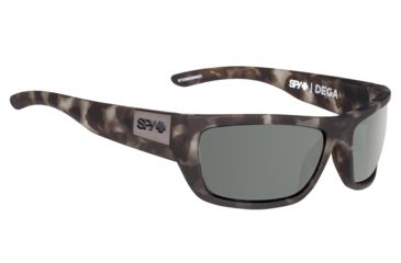 Image of Spy Optic Dega Bifocal Prescription Sunglasses, Soft Matte Smoke Tortoise Frame, 673368289863BI