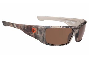 Image of Spy Optic Dirk Sunglasses, Real Tree Frame, Happy Bronze Polar Lens 672052158885
