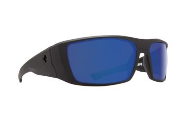 Image of Spy Optic Dirk Single Vision Prescription Sunglasses, Matte Black Frame, Polarized, 672052374280SV