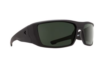 Image of Spy Optic Dirk Single Vision Prescription Sunglasses, Soft Matte Black Frame - 672052973863SV