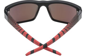 Image of Spy Optic Dirty Mo 2 Single Vision Prescription Sunglasses, Matte Black Red Burst Frame, Polarized, 6700000000018SV