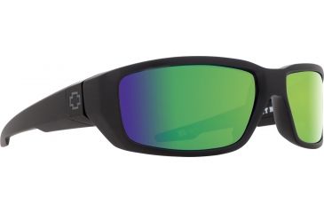 Image of Spy Optic Dirty Mo Progressive Prescription Sunglasses, Matte Black Frame, Polarized, 670937374861PR