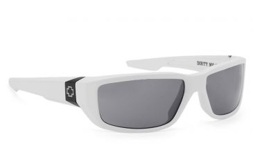 Image of Spy Optic Dirty Mo Progressive Prescription Sunglasses - White w/ Signature Frame 570937638000PR
