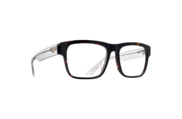 Image of Spy Optic Discord Optical 56 Sunglasses, Dark Tort Crystal Frame, Demo w/ Spy+ Lens Print Lens, Medium, 92033