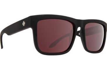 Image of Spy Optic Discord Single Vision Prescription Sunglasses, Matte Black Frame, Polarized, 673119374791SV