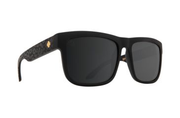 Image of Spy Optic Discord Single Vision Prescription Sunglasses, Matte Black Leopard Frame, 673119152713SV