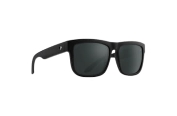 Image of Spy Optic Discord Sunglasses, Soft Matte Black Frame, Happy Boost Polar w/ Black Mirror Lens, Medium/Large, 150641