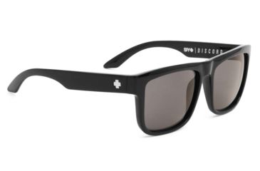 Image of Spy Optic Discord Single Vision Prescription Sunglasses, Black Frame, Grey Lens-673036038129SV