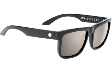 Image of Spy Optic Discord Sunglasses - Black Frame and Grey Lens 673036038129
