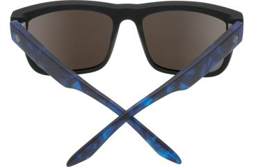 Image of Spy Optic Discord Sunglasses, Soft Matte Black/Navy Tort Frame, Happy Gray Green Lens, 673119845503