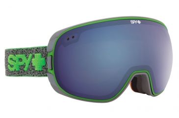 Image of Spy Optic Doom Goggles - Neon Spring Frame, Happy Rose w/Dark Blue Spectra + Happy Bronze w/Green Spectra Lens 313073662289
