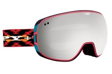 Image of Spy Optic Doom Ski Goggles - Spy &amp; Wiley Miller Frame, Happy Gray Green W/ Silver Mirror &amp; Happy Yellow W/ Green Sprectra Lens, 313073175375