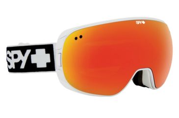 Image of Spy Optic Doom Ski Goggles - WhiteFrame, Bronze W/ Red Spectra &amp; Blue Contact Lens, 313073396278