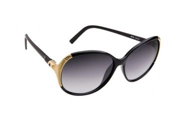 Image of Spy Optic Edyn Sunglasses - Black frame, Black Fade lenses 670283062044