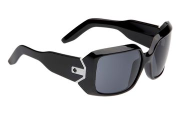 Image of Spy Optic Eliza Sunglasses, Black Frame, Grey Lenses 670925062129