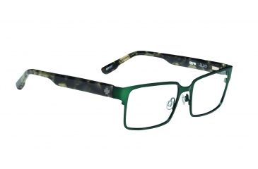 Image of Spy Optic Ellis Single Vision Prescription Eyeglasses, Matte Forest/Dark Tort Frame-573262112000SV