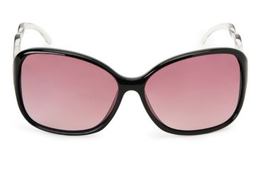Image of Spy Optic Fiona Sunglasses w/ Black Clear Frame &amp; Merlot Fade Lens