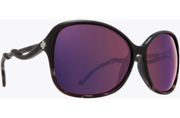 Image of Spy Optic Fiona Progressive Prescription Sunglasses, Black/Smoke Tortoise Frame, 670299224796PR