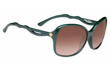 Image of Spy Optic Fiona Sunglasses, Sea Green Frame, Happy Bronze Fade Lens 670299043355