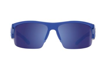 Image of Spy Optic Flyer Sunglasses, Royal Blue Frame, Happy Bronze W/Dark Blue Specta Lens, 673344540317