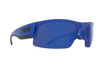Image of Spy Optic Flyer Sunglasses, Royal Blue Frame, Happy Bronze W/Dark Blue Specta Lens, 673344540317