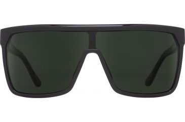 Image of Spy Optic Flynn Sunglasses, Black/Matte Black Frame, Happy Gray Green Lens, 670323769863
