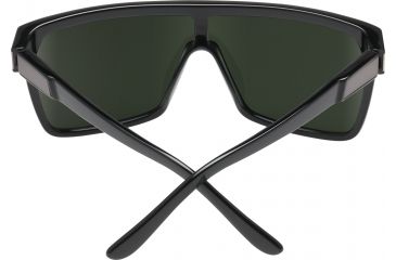 Image of Spy Optic Flynn Sunglasses, Black/Matte Black Frame, Happy Gray Green Lens, 670323769863