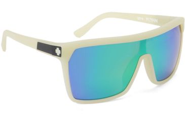 Image of Spy Optic Flynn Sunglasses, Bro In The Dark Frame, Grey w/ Green Spectra Lens 673016271811