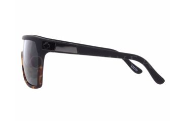 Image of Spy Optic Flynn Sunglasses, Soft Matte Black/Tort FadeFrame, Happy Gray Green Lens, 180323163863