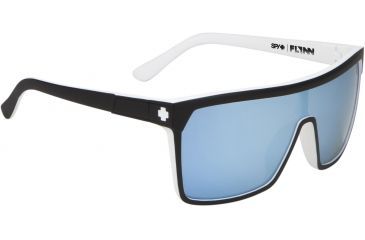 Image of Spy Optic Flynn Sunglasses - Whitewall Frame and Grey W/Light Blue Spectra Lens 673016809131