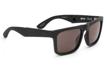 Image of Spy Optic FOLD Progressive Prescription Sunglasses, Matte Black Frame, Grey Lens-673174374129PR