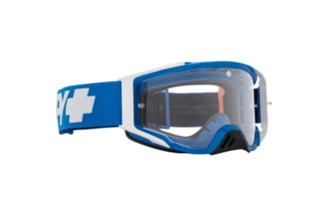 Image of Spy Optic Foundation Motocross Goggles, Checkers Frame, Clear Lens, Medium, 110281