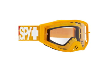 Image of Spy Optic Foundation Motocross Goggles, Matte Gold Frame, Clear Lens, Large/Extra Large, 184195