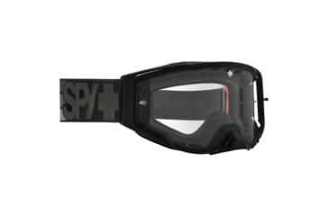 Image of Spy Optic Foundation Motocross Goggles, Matte Smoke Frame, Clear Lens, Large/Extra Large, 114686