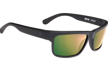 Image of Spy Optic Frazier Bifocal Prescription Sunglasses, Soft Matte Black Frame, Polarized, 673176973763BI