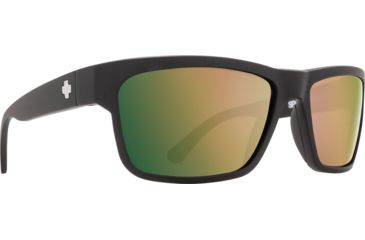Image of Spy Optic Frazier Bifocal Prescription Sunglasses, Soft Matte Black Frame, Polarized, 673176973763BI