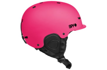 Image of Spy Optic Galactic Mips Matte Neon Snow Helmet No Lens Reference, Pink, Small, 110376