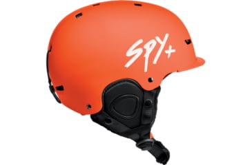 Image of Spy Optic Galactic Mips Spy Ink Matte Snow Helmet No Lens Reference, Orange, Small, 60377