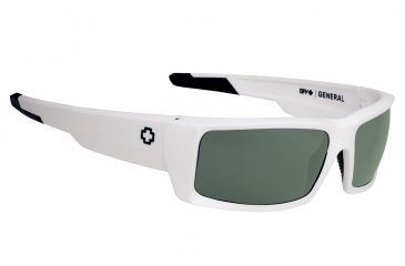 Image of Spy Optic General Bifocal Prescription Sunglasses, Matte White Frame, 673118396863BI