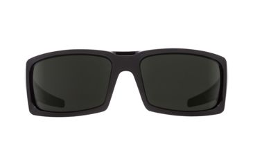 Image of Spy Optic General Sunglasses, Black Frame, Happy Grey Green Lens 673118038863