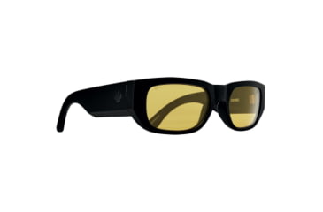 Image of Spy Optic Genre Matte Sunglasses w/ Happy Yellow, Black, One Size, 100786