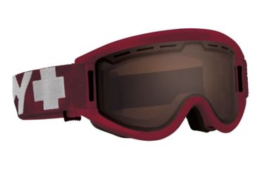 Image of Spy Optic Getaway Ski Goggles - Matte BurgundyFrame, Bronze Lens, 313162202069