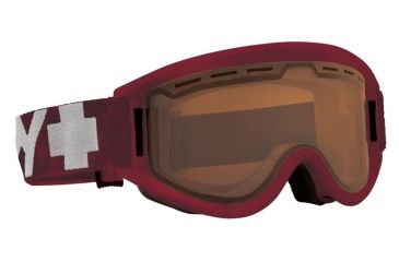 Image of Spy Optic Getaway Ski Goggles - Matte BurgundyFrame, Persimmon Lens, 313162202185