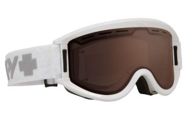 Image of Spy Optic Getaway Ski Goggles - WhiteFrame, Bronze Lens, 313162632069