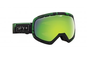 Image of Spy Optic  Goggles, Aurora Green Frame, Happy Green Spectra  +  Happy Lucid Silver Lens, 312012524463