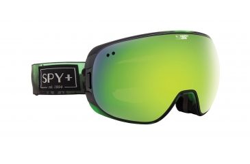 Image of Spy Optic  Goggles, Aurora Green Frame, Happy Green Spectra  +  Happy Lucid Silver Lens, 313073524463