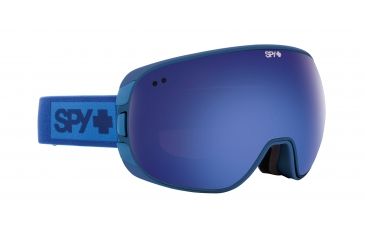 Image of Spy Optic  Goggles, Elemental Navy Frame, Bronze W/ Dark Blue Spectra  +   Blue Contact Lens, 313073527536