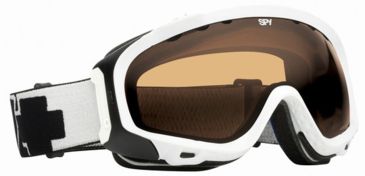 Image of Spy Optic 311017396185 Soldier Goggles - White Frame / Persimmon White Lenses