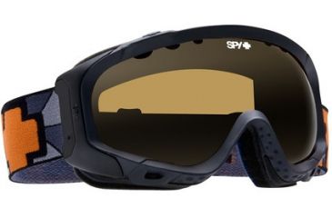 Image of Spy Optic 311017839185 Soldier Goggles - Mosley Grey Matte Frame / Persimmon Lenses